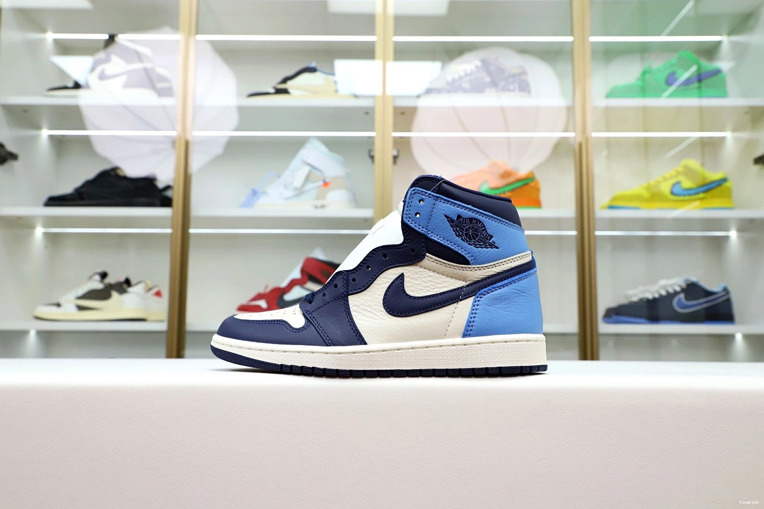RETRO JORDAN AIR 'OBSIDIAN' HIGH OG 1 1007